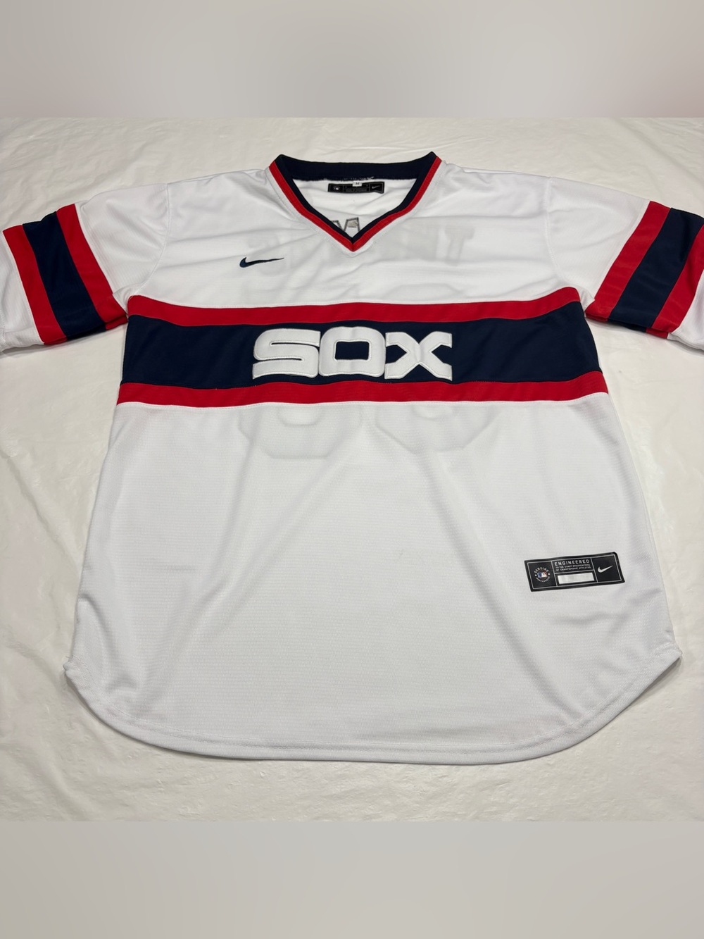 Chicago White Sox MLB Nike Frank Thomas #35 Jersey Mens Medium